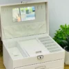 Güzgülü Aksessuar Mücrü 3 Bölməli 25X18X16 Sm - Grido hədiyyə mağazası