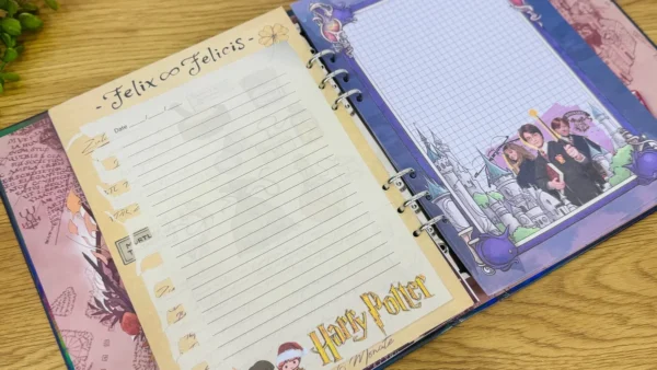 Harry Potter Dizaynlı Bloknot – Stikerli Setli - Grido hədiyyə mağazası