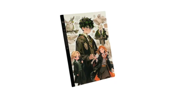 Harry Potter Temalı Düz Xəttli Bloknot B5 Ağ - Grido hədiyyə mağazası