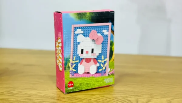 Hello Kitty Pixel Art Konstruksiya Seti (275 hissə) Çərçivə - Grido hədiyyə mağazası