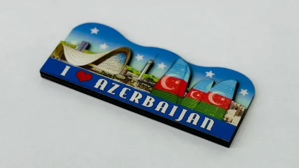 I Love Azerbaijan Maqnit - Grido hədiyyə mağazası