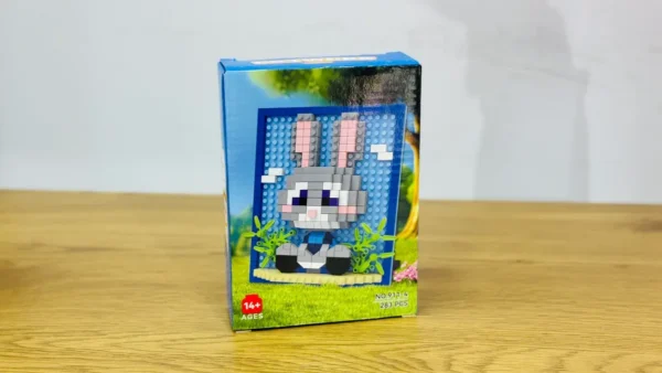 Judy Hopps (Zootopia) Pixel Art Konstruksiya Seti (283 hissə) Çərçivə - Grido hədiyyə mağazası