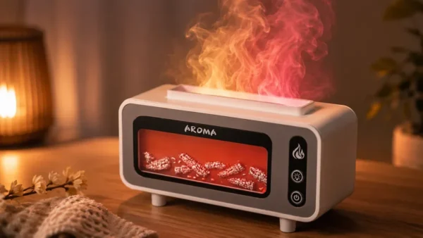 Kamin Effektli Aroma Ağ Diffuzor Kamin Effektli Aroma Ağ Diffuzor - Grido hədiyyə mağazası