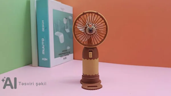 Kapibara Mini Sərinkeş Fan Qəhvəyi Altlıq JQK22 - Grido hədiyyə mağazası