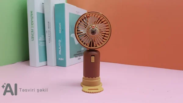 Kapibara Mini Sərinkeş Fan Sarı Altlıq JQK22 - Grido hədiyyə mağazası