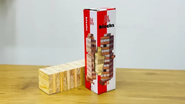 Klassik Taxta Jenga Oyunu (54 hissə) - Grido hədiyyə mağazası