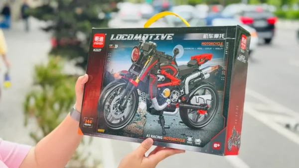 Konstruksiya Motosiklet Seti Qırmızı 344 Hissə - Grido hədiyyə mağazası