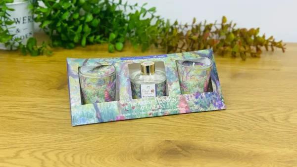 Lavender Vetiver Aromatik Şam Hədiyyə Dəsti - Grido hədiyyə mağazası