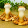 Meditasiya edən Pişik Dekoru – 2-li Dəst 11 sm Meditasiya edən Pişik Dekoru – 2-li Dəst 11 sm - Grido hədiyyə mağazası