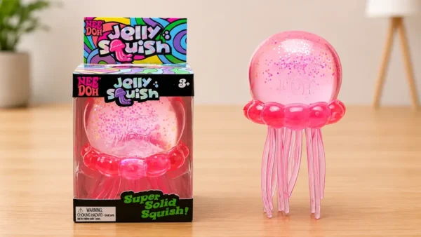 Meduza Squishy Çəhrayı Nee Doh Antistress Oyuncağı - Grido hədiyyə mağazası