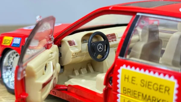 Mercedes-Benz AMG Qırmızı Yarış Modeli – Metal Maket - Grido hədiyyə mağazası