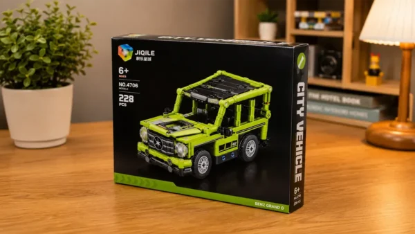 Mercedes G-Class Yaşıl Maşın Konstruksiya Dəsti – 228 Hissə - Grido hədiyyə mağazası