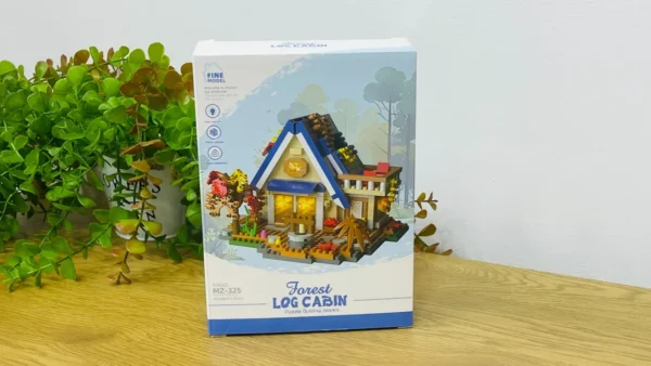 Meşə Evi Konstruksiya Dəsti (Forest Log Cabin MZ 325) – 300+ hissə - Grido hədiyyə mağazası