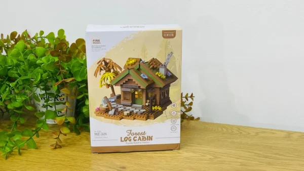 Meşə Evi Konstruksiya Dəsti (Forest Log Cabin MZ 326 ) – 300+ hissə - Grido hədiyyə mağazası