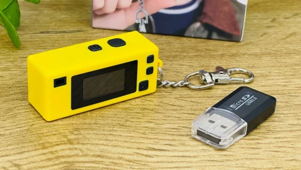Mini Charm Kamera – Foto və Video Çəkən Brelok Kamera - Grido hədiyyə mağazası