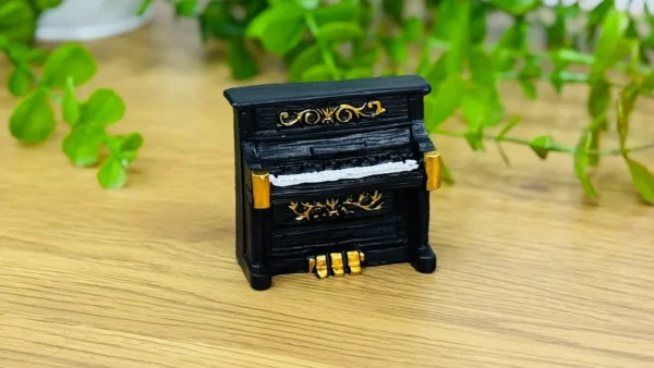 Mini Qara Piano Suvenir 6 x 6 Sm - Grido hədiyyə mağazası