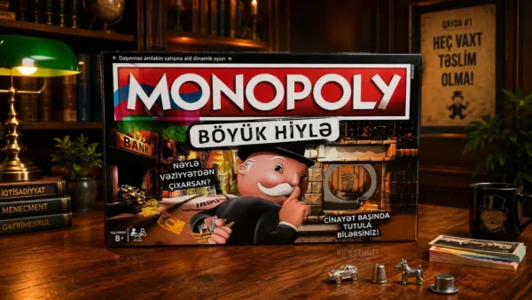 Monopoly Böyük Hiylə – Azərbaycan Dilində Stolüstü Oyun - Grido hədiyyə mağazası