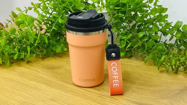 Narıncı Rəngli Termos Fincan 400 ml - Grido hədiyyə mağazası