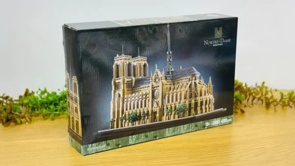 Notre-Dame Paris Architecture Konstruksiya Dəsti (4383 Hissə) - Grido hədiyyə mağazası