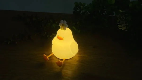 Ördək Formalı Silikon Lampa - Grido hədiyyə mağazası