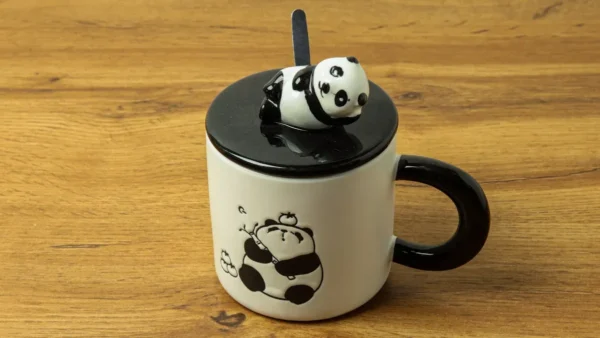 Panda Fincan və Qaşıq Dəsti 6985 - Grido hədiyyə mağazası