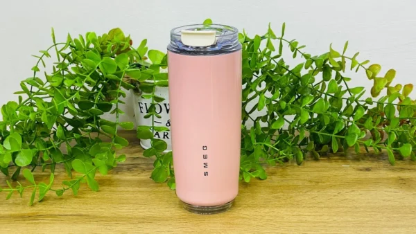 Paslanmaz Polad Termos Kupa – Çəhrayı (420 ml) - Grido hədiyyə mağazası