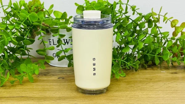 Paslanmaz Polad Termos Kupa – Krem (240 ml) - Grido hədiyyə mağazası