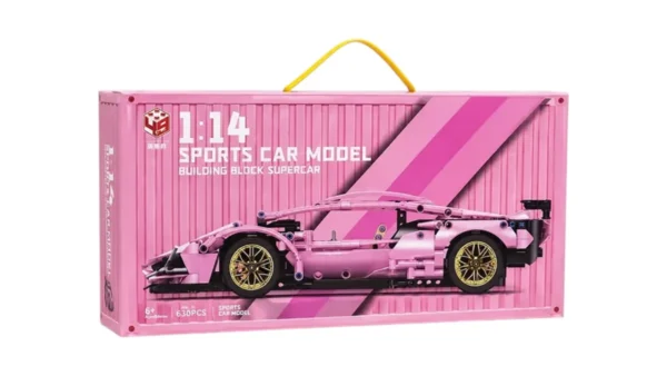 Porsche Çəhrayı Supercar Konstruksiya Dəsti – 1280 Hissə 1:14 Porsche Çəhrayı Supercar Konstruksiya Dəsti – 1280 Hissə 1:14 - Grido hədiyyə mağazası