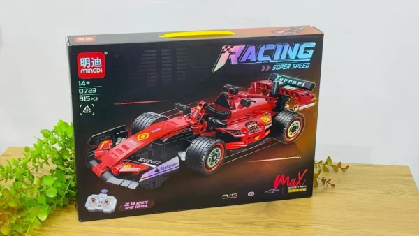 Racing Super Speed R/C Qırmızı Konstruksiya Avtomobili – 315 hissə - Grido hədiyyə mağazası