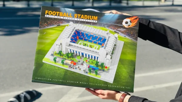 Real Madrid Bernabeu Stadionu Konstruksiya Dəsti – 3425+ Parça Mini Stadion Maketi - Grido hədiyyə mağazası