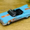 Retro Cabrio Metal Model Maşın – Mavi (11 sm) - Grido hədiyyə mağazası
