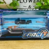 Retro Cabrio Metal Model Maşın – Mavi (11 sm) - Grido hədiyyə mağazası