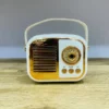 Retro Dizaynlı Krem Bluetooth Mini Radio Səsucaldıcı Retro Dizaynlı Krem Bluetooth Mini Radio Səsucaldıcı - Grido hədiyyə mağazası
