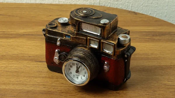 Retro Fotoaparat Formalı Saat və Kassa Qutusu - Grido hədiyyə mağazası