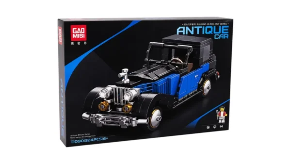 Retro Göy Avtomobil Konstruksiya Dəsti Antique Car 324 Hissə Retro Göy Avtomobil Konstruksiya Dəsti Antique Car 324 Hissə - Grido hədiyyə mağazası