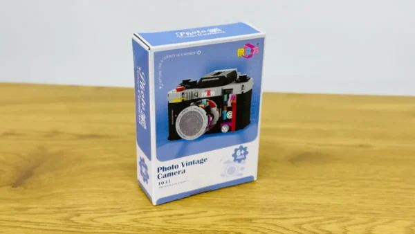 Retro Kamera Konstruksiya Seti (Qara Model)400+ Hissə - Grido hədiyyə mağazası