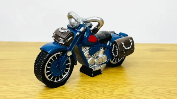 Retro Motosiklet Formalı Dekorativ Kassa Göy - Grido hədiyyə mağazası