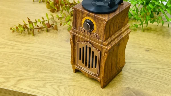 Retro Qrammofon Dizaynlı Bluetooth Səsucaldıcı - Grido hədiyyə mağazası