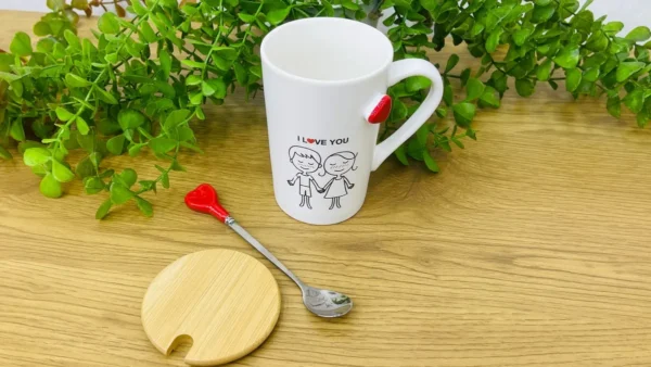 Romantik Fincan 14 Fevral Temalı 5013 - Grido hədiyyə mağazası