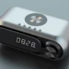 Simsiz Şarjlı Bluetooth Dinamik və Rəqəmsal Masaüstü Saat - Grido hədiyyə mağazası