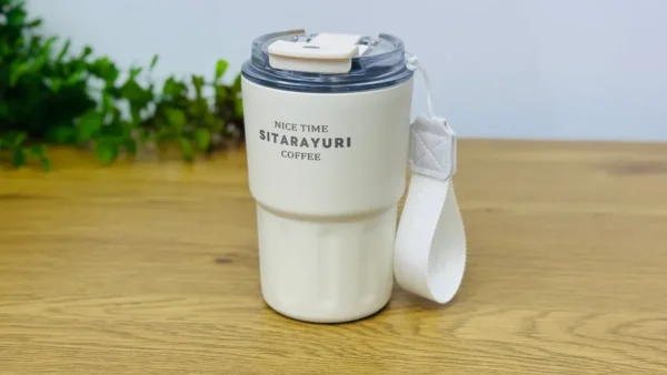 Sitarayuri Termos Ağ Kofe Stəkanı – 360 ml - Grido hədiyyə mağazası