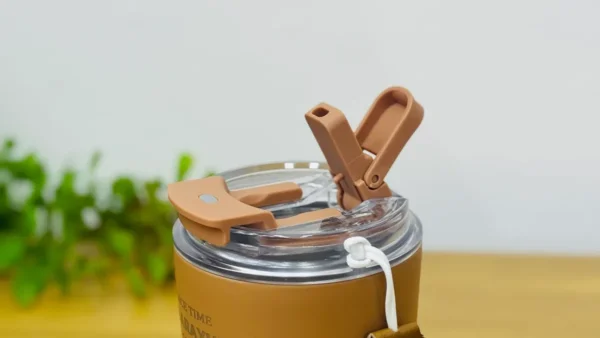 Sitarayuri Termos Qəhvəyi Kofe Stəkanı – 360 ml - Grido hədiyyə mağazası