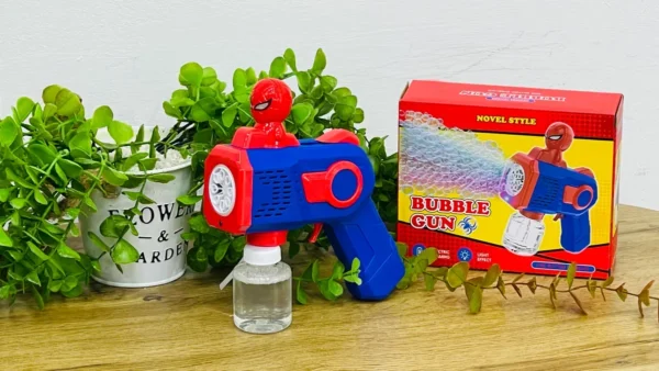 Spiderman Bubble Köpük Tapança Bubble Gun - Grido hədiyyə mağazası