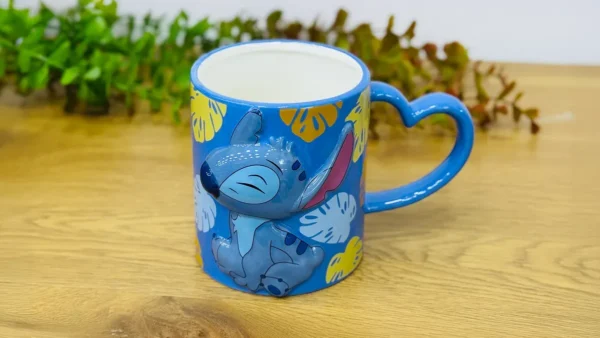 Stitch Mavi Keramik Fincan 34161 - Grido hədiyyə mağazası