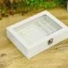Şüşə Qapaqlı Mücrü Aksesuar Qutusu 20 x 15 x 5 Sm Şüşə Qapaqlı Mücrü Aksesuar Qutusu 20 x 15 x 5 Sm - Grido hədiyyə mağazası