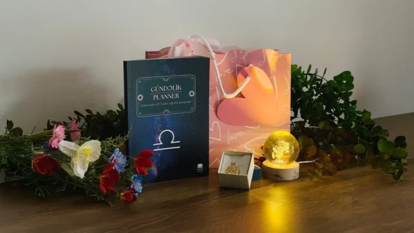 Tərəzi Bürcü Üçün Xüsusi Hədiyyə Dəsti - Grido hədiyyə mağazası