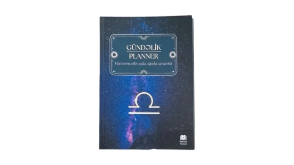 Tərəzi – Gündəlik Planner - Grido hədiyyə mağazası