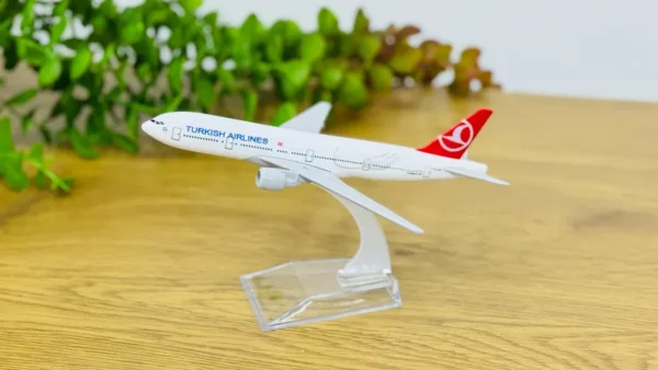 Təyyarə Modeli – Turkish Airlines (15×15 sm) Türkiyə Təyyarəsi - Grido hədiyyə mağazası