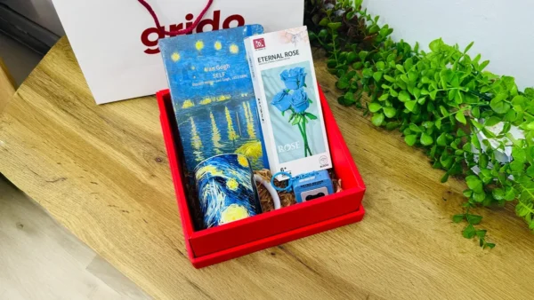 Van Gogh İncəsənət Hədiyyə Dəsti Gift Box - Grido hədiyyə mağazası