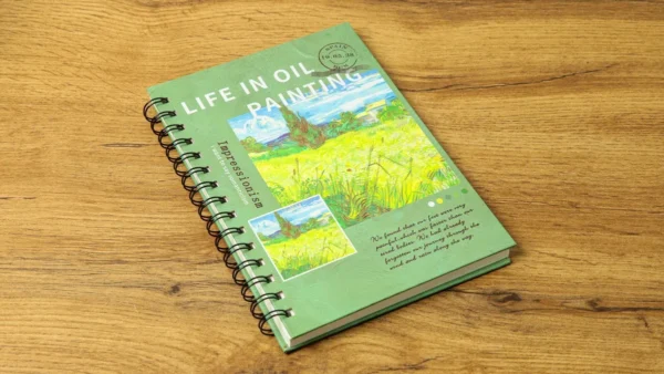 Van Gogh “Life in Oil Painting” Qeyd Dəftəri - Grido hədiyyə mağazası